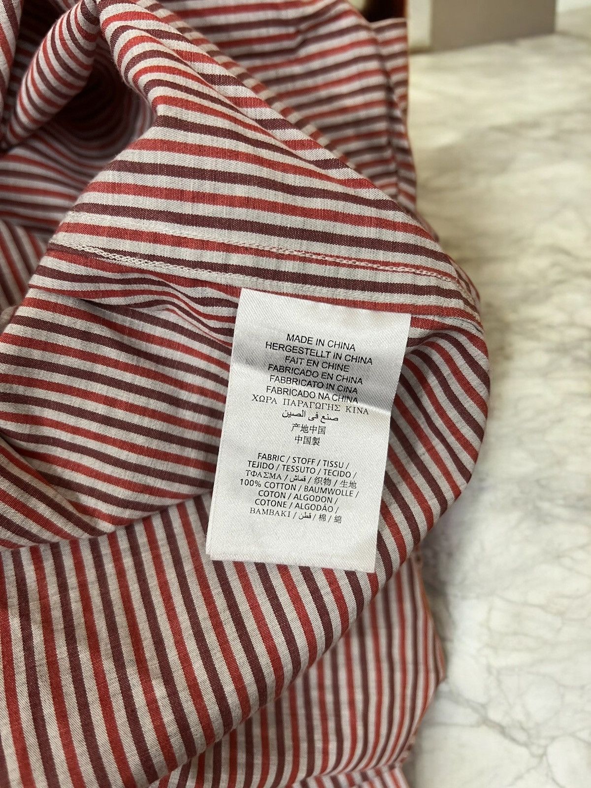 Gant GANT Heather Broadcloth Size M men’s striped shirt Size US M / EU 48-50 / 2 - 7 Thumbnail
