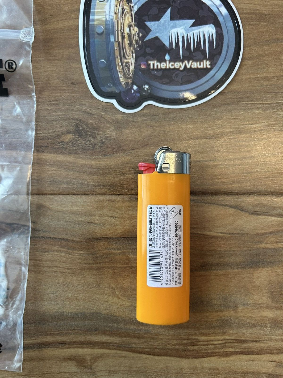 Bape NEW Bape Orange Bic Lighter Size ONE SIZE - 4 Thumbnail