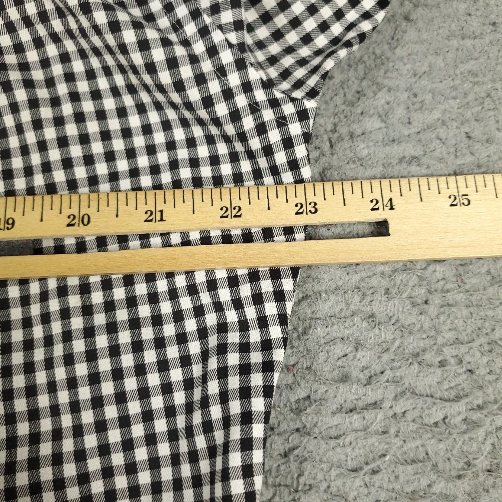 Peter Millar Peter Millar Shirt Mens Medium Black Check Button-Up Long Sleeve Casual Business Formal Travel 90s? Size US M / EU 48-50 / 2 - 6 Thumbnail