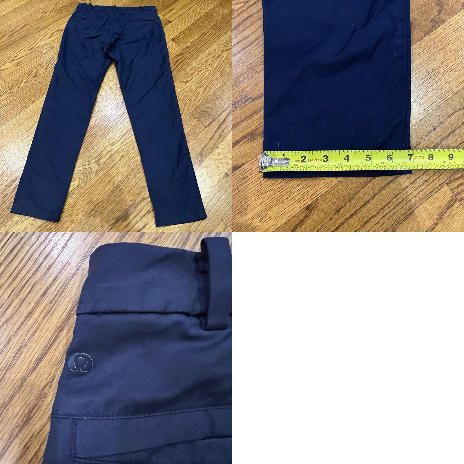 Lululemon Lululemon ABC Pant Slim Navy Blue Nylon Stretch Chino Pant 32x32 Adult Mens Size US 32 / EU 48 - 8 Thumbnail
