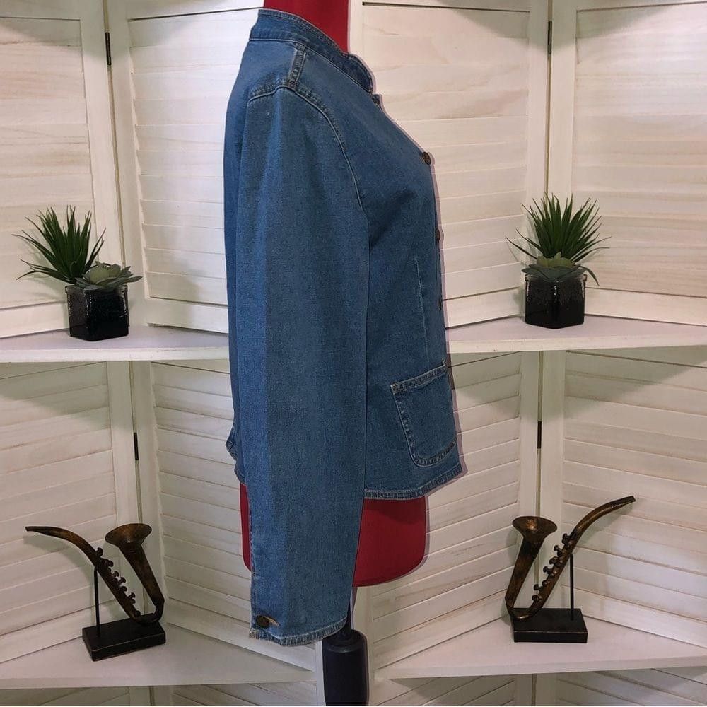 Orvis Orvis vintage 90s blue denim jeans jacket sz M Size M / US 6-8 / IT 42-44 - 7 Thumbnail