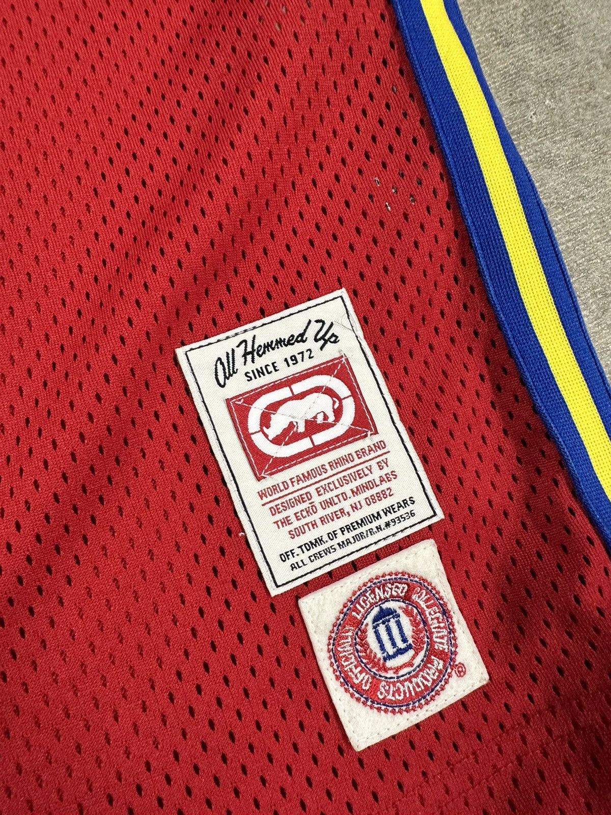 Ecko Unltd. Crazy Y2K Ecko Unltd Kansas City Jayhawks Basketball Jersey Size US XXL / EU 58 / 5 - 5 Thumbnail