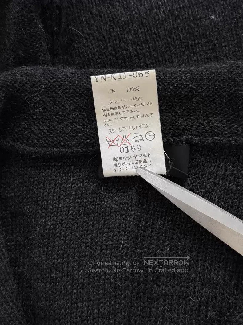Yohji Yamamoto Yohji Yamamoto size 3 05AW abnormity asymmetry long sleeves Size L / US 10 / IT 46 - 7 Thumbnail