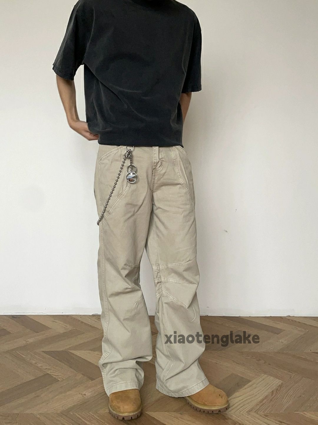 Designer × Japanese Brand × Vintage washed faded cleanfit utility workwear cargo pants Size US 30 / EU 46 - 3 Thumbnail