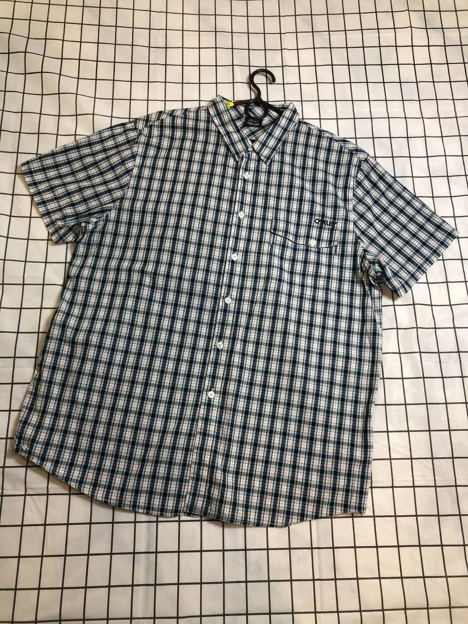 Oakley Vintage 00s Oakley Plaid Short Sleeve Button Down Shirt Size US XXL / EU 58 / 5 - 1 Thumbnail