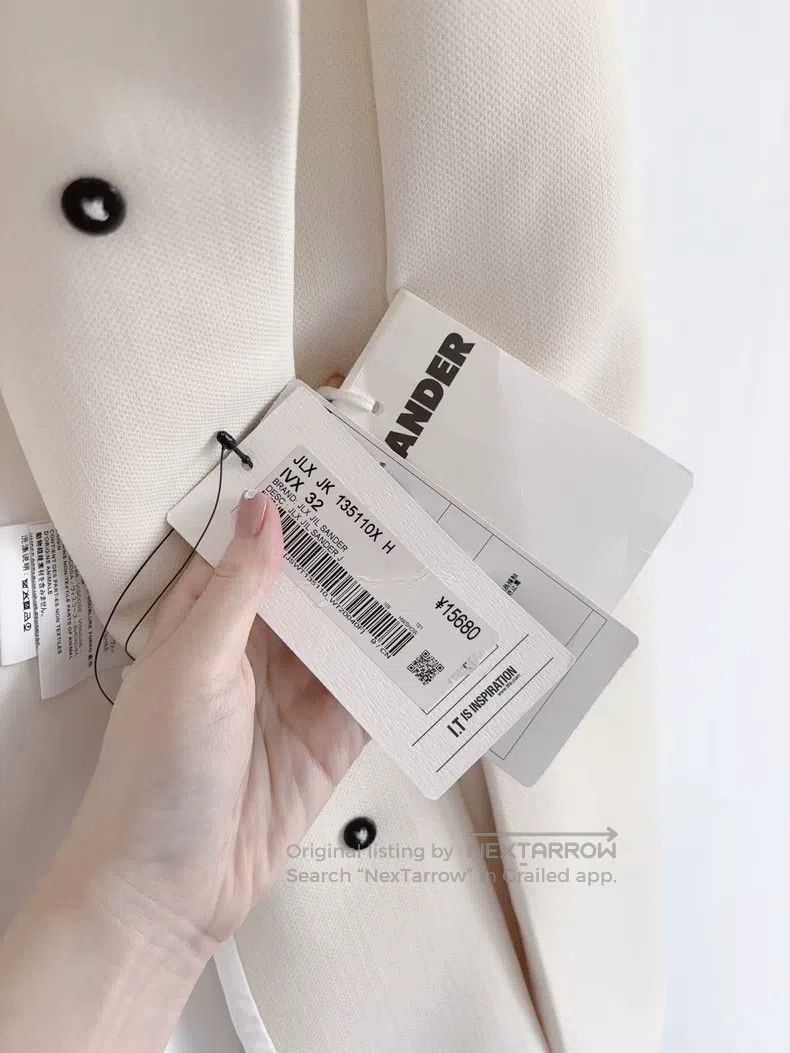Jil Sander Jil Sander size 32 White wool suit Size S / US 4 / IT 40 - 7 Thumbnail