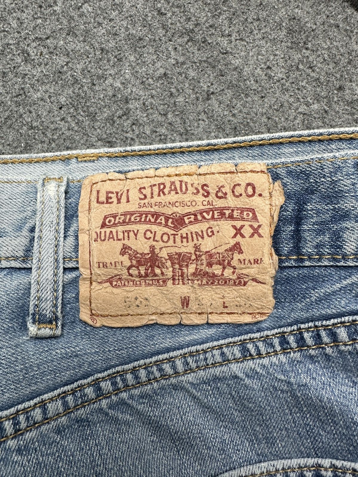 Levi's Vintage Levis 501 Faded Blue Jeans SA0002 Size US 37 - 5 Thumbnail