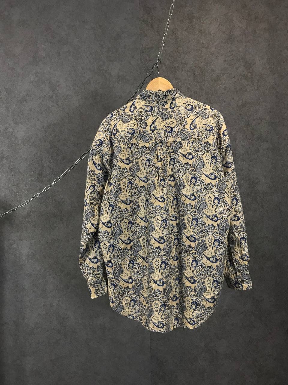Chaps Ralph Lauren Chaps Ralph Lauren vintage art crazy shirt Size US L / EU 52-54 / 3 - 6 Thumbnail