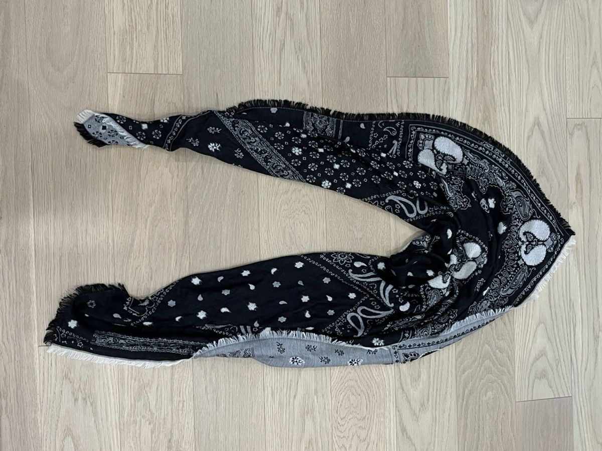 John Varvatos Double Sided Jacquard Paisley Scarf Size ONE SIZE - 12 Thumbnail