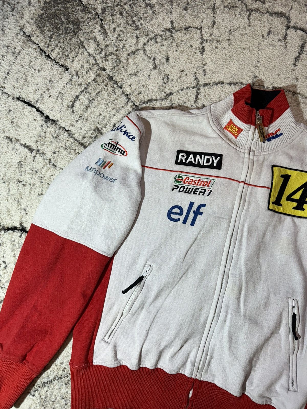 Formula 1 Honda Gresini Racing Patches Zip Hooded F-1 Team Playboy L Size US L / EU 52-54 / 3 - 4 Thumbnail