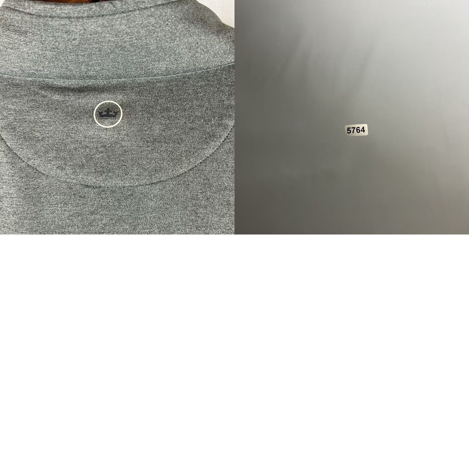 Peter Millar Peter Millar Perth Performance 1/4 Zip Shirt Gray Mens XL Golf Company Logo Size US XL / EU 56 / 4 - 9 Thumbnail