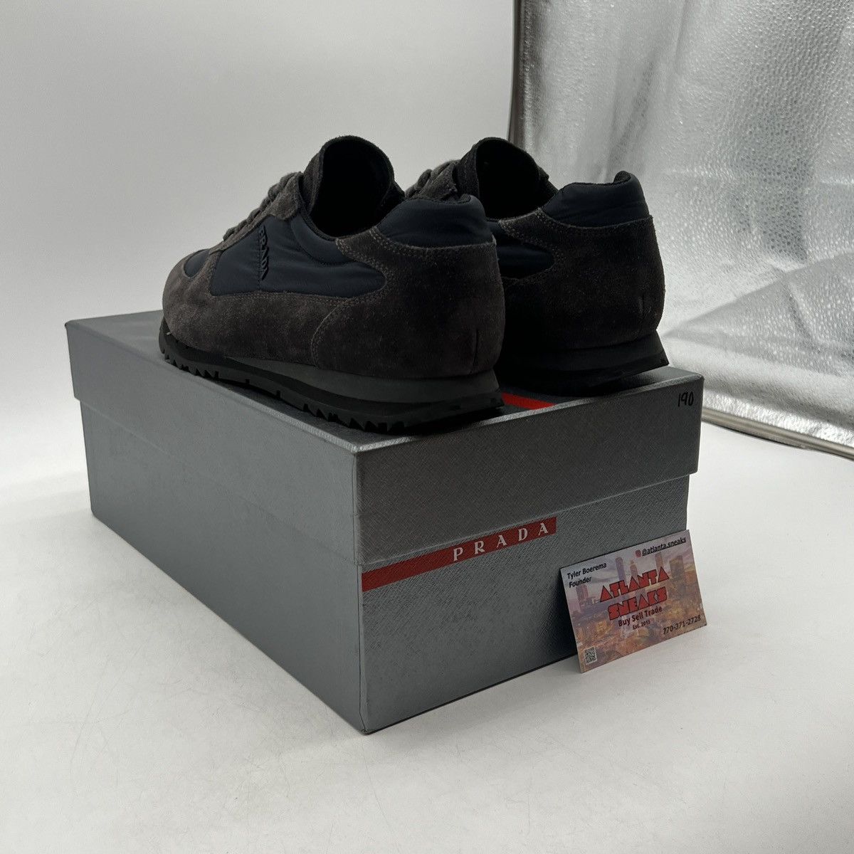 Prada PRADA SNEAKERS SHOES Size US 7.5 / EU 40-41 - 4 Thumbnail