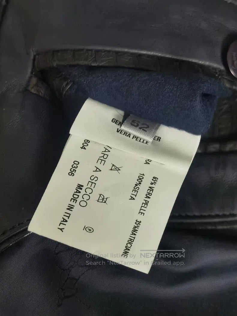 Brioni Brioni Snake skin patchwork leather jacket Size US L / EU 52-54 / 3 - 7 Thumbnail