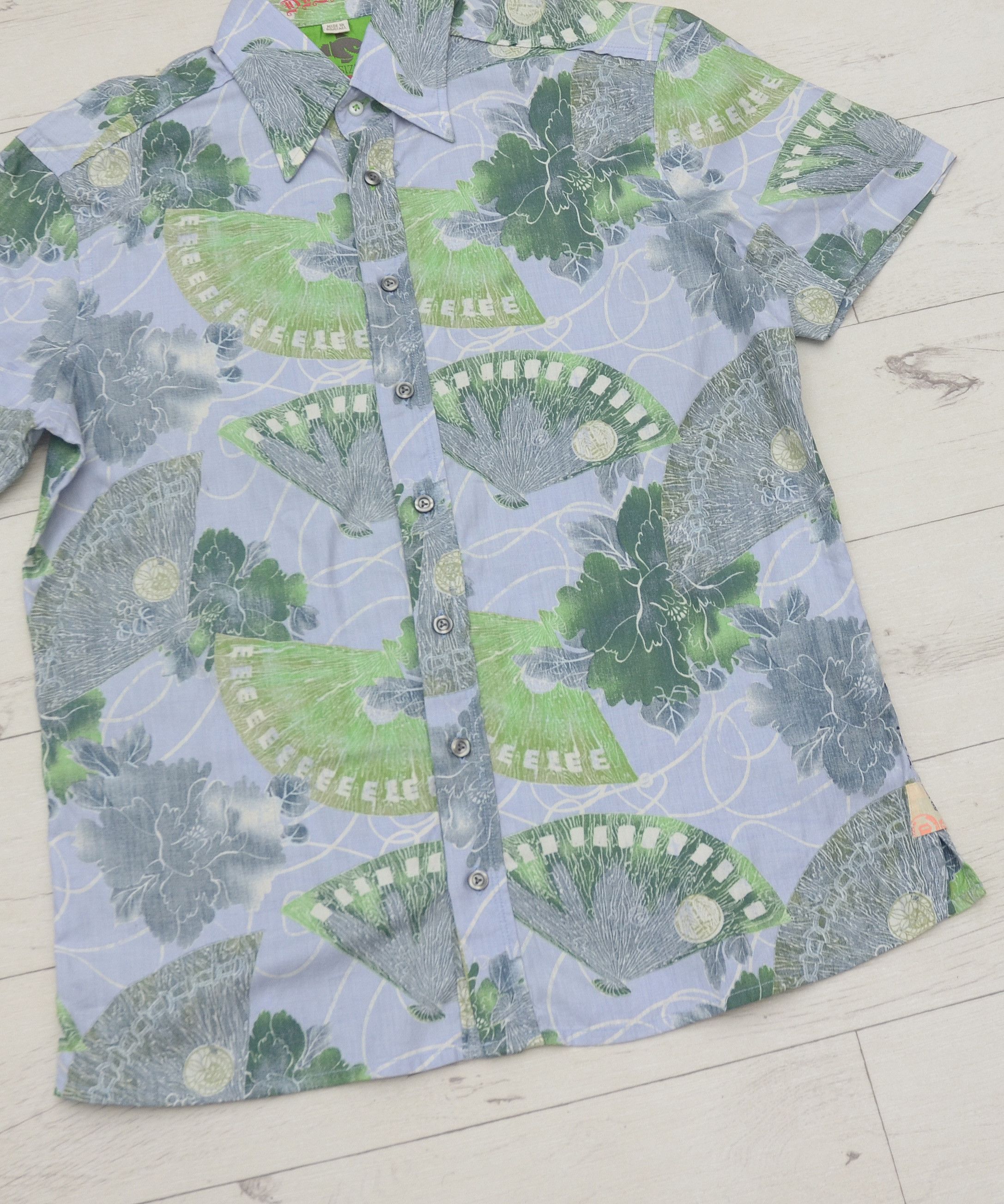 Diesel × Vintage Y2K Diesel Floral Japan Hawaiian style short sleeve shirt Size US M / EU 48-50 / 2 - 3 Thumbnail