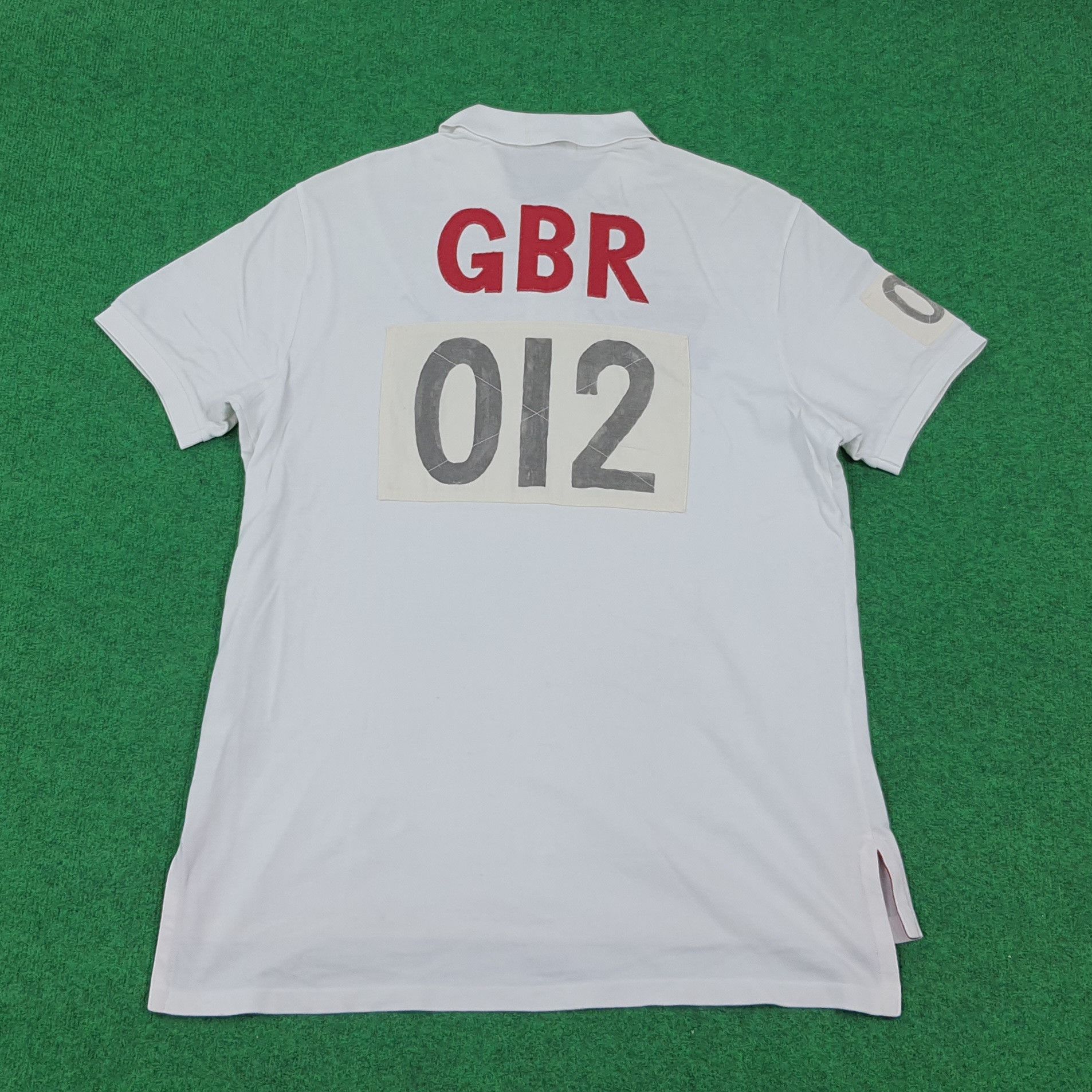 Polo Ralph Lauren × Vintage Vintage POLO by Ralph Lauren Track and Field Polo Shirt Size US L / EU 52-54 / 3 - 3 Thumbnail