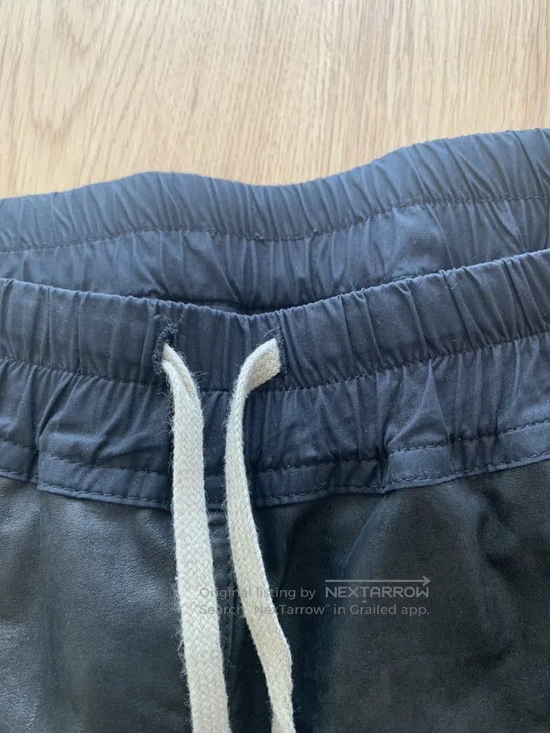 Rick Owens Rick Owens Leather Shorts Size 50. Size US 32 / EU 48 - 3 Thumbnail
