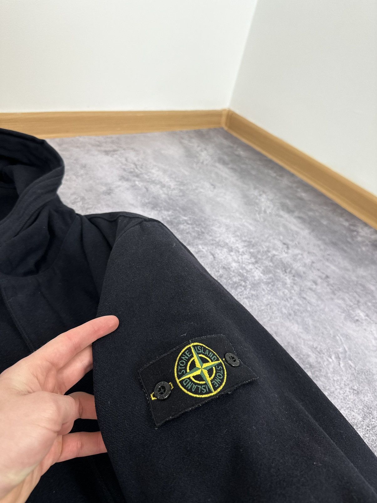 Massimo Osti Vintage 1998 Stone Island Archival Wool Hooded Long Coat Size US XL / EU 56 / 4 - 13 Thumbnail
