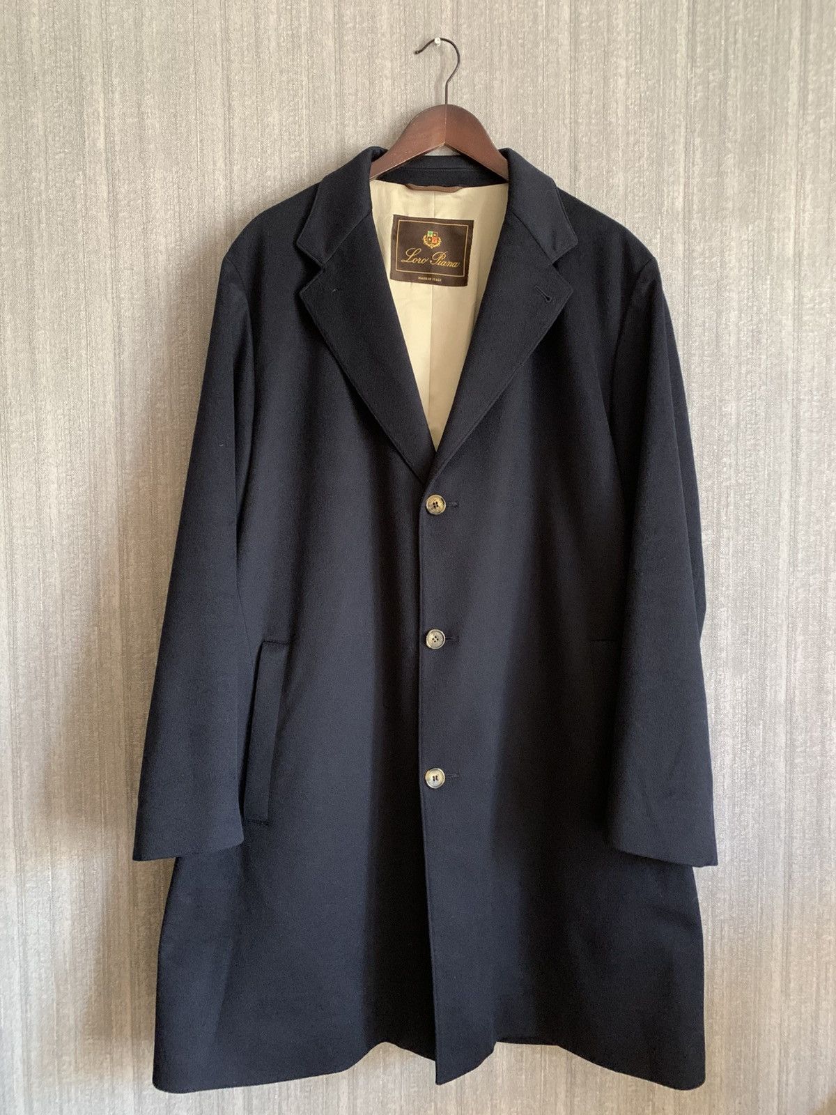 Loro Piana Loro Piana Heavy Coat Cashmere Storm System Size:54 IT Size US L / EU 52-54 / 3 - 3 Thumbnail