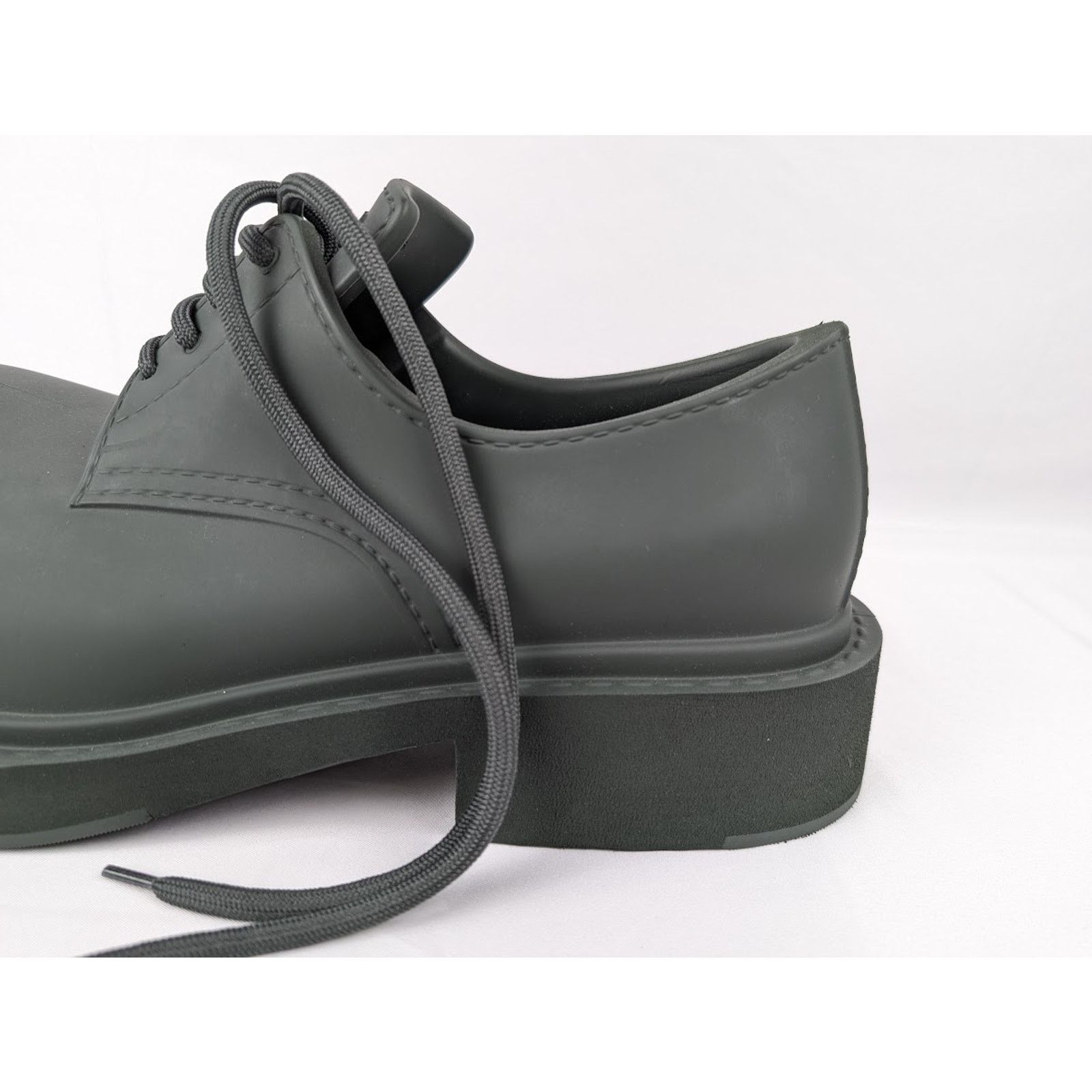 Balenciaga o1rshd1 Full Eva Steroid Derby in Dark Khaki Size US 8 / EU 41 - 3 Thumbnail