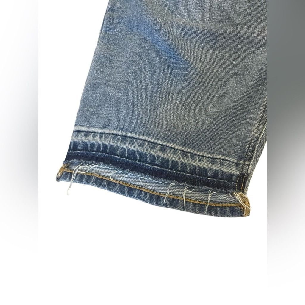 Old Navy Old Navy Mid-Rise BF Straight Cut-Off Ankle Jeans Light 20 Size 42" / US 20 - 8 Thumbnail