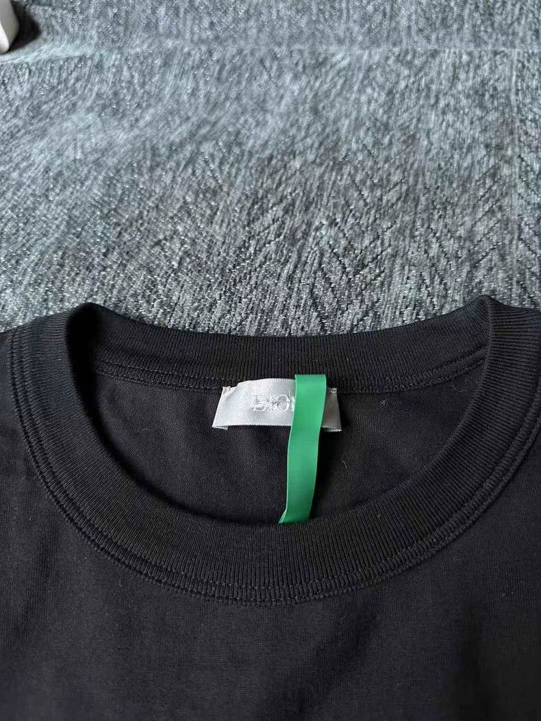 Dior Dior Black Short Sleeve TShirt-2506 Size US M / EU 48-50 / 2 - 2 Thumbnail