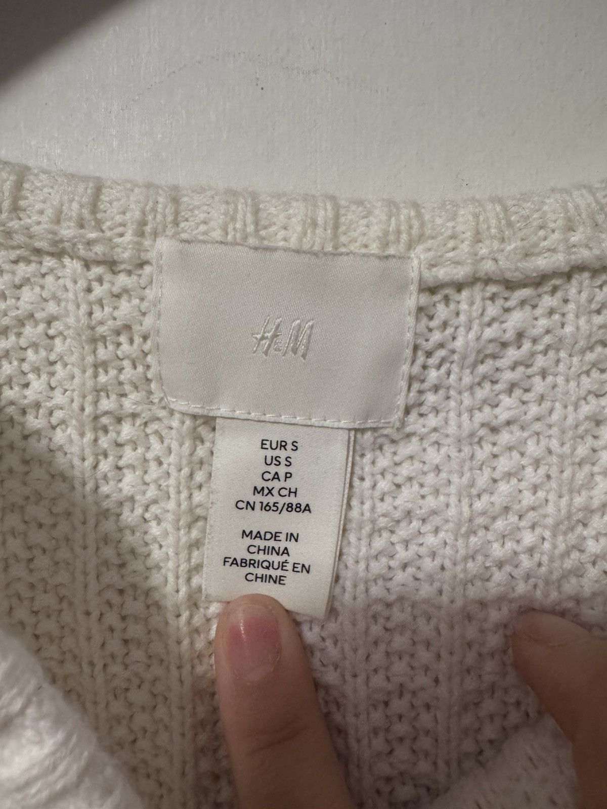H&M STRUCTURED-KNIT CARDIGAN Size S / US 4 / IT 40 - 2 Thumbnail