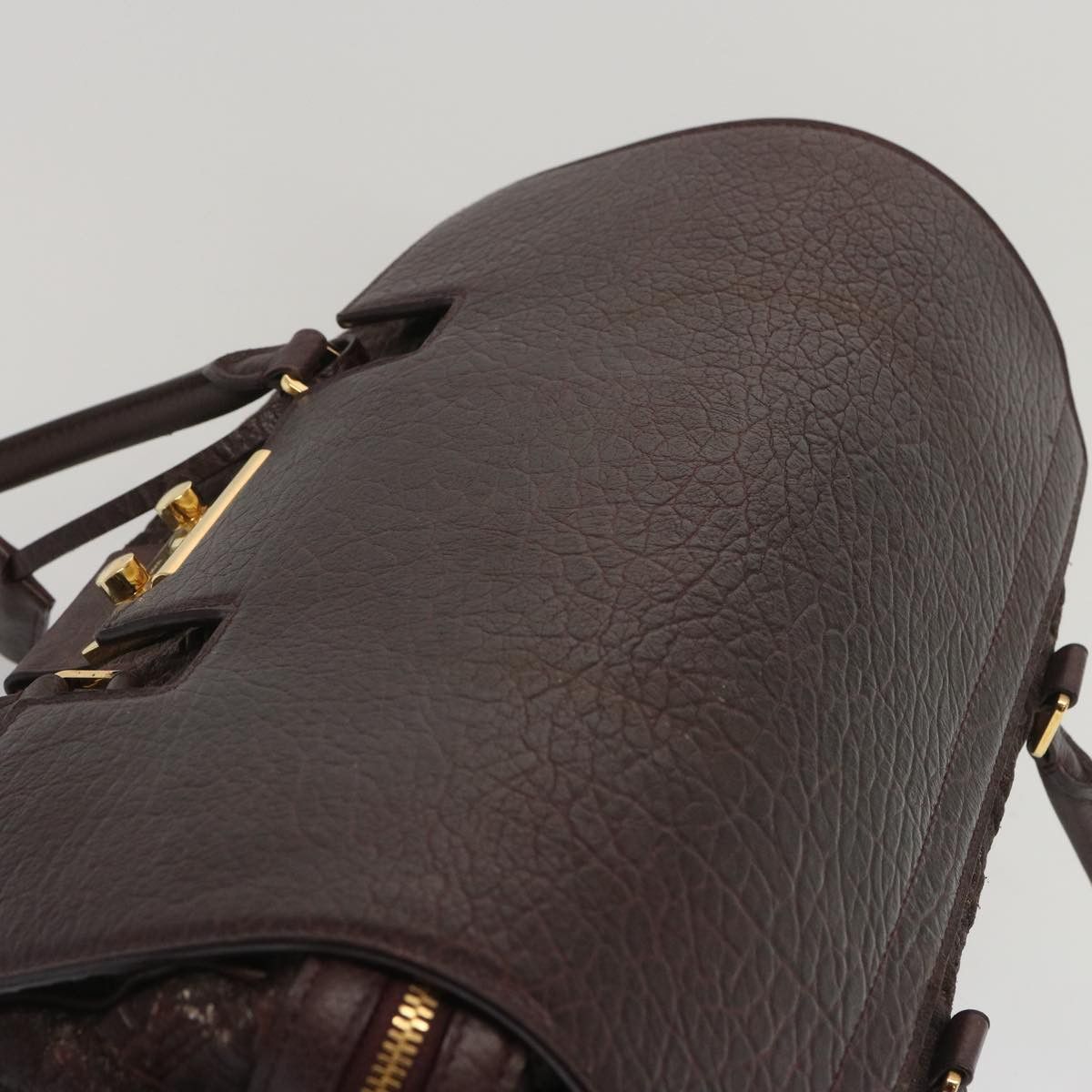 Louis Vuitton LOUIS VUITTON Monogram Volupte Psyche Hand Bag Bordeaux Size ONE SIZE - 6 Thumbnail