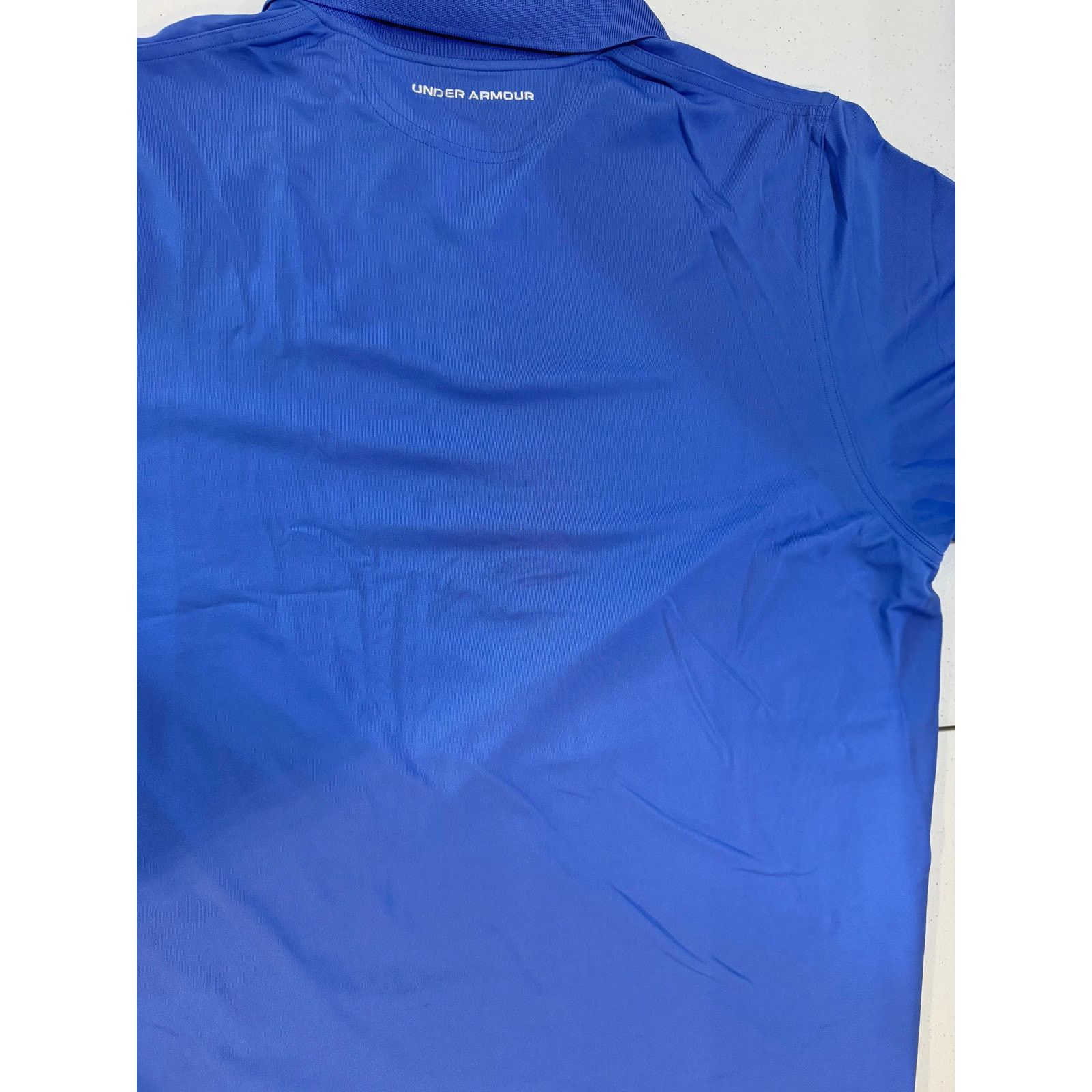 Under Armour Under Armour Mens Golf Polo Shirt XL Blue Loose Fit Athletic Size US XL / EU 56 / 4 - 5 Thumbnail