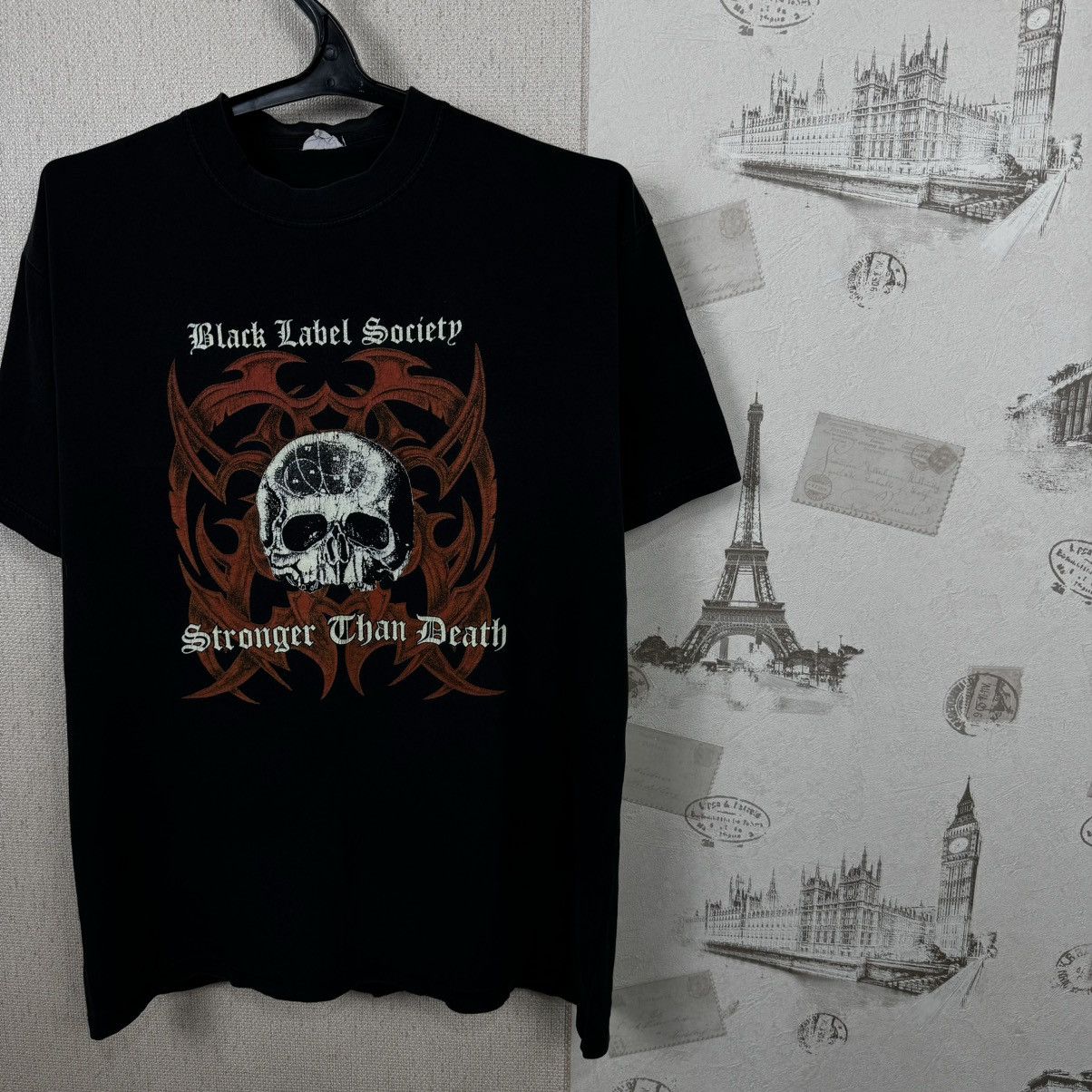 Band Tees × Vintage Vintage Black Label Society T shirt Black L Rock Band Size US L / EU 52-54 / 3 - 8 Thumbnail