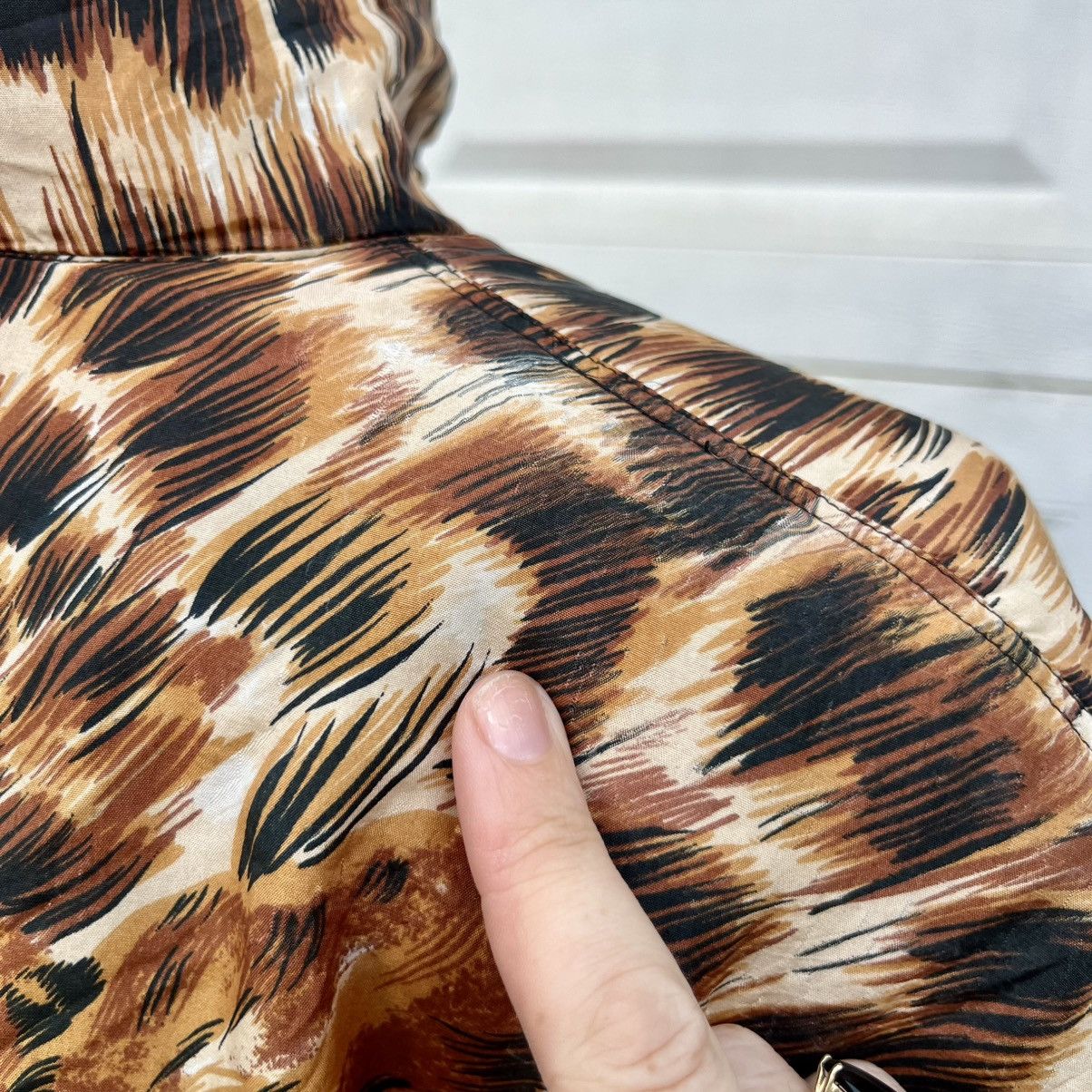 Other Vintage Silk Leopard Bomber Size M / US 6-8 / IT 42-44 - 4 Thumbnail