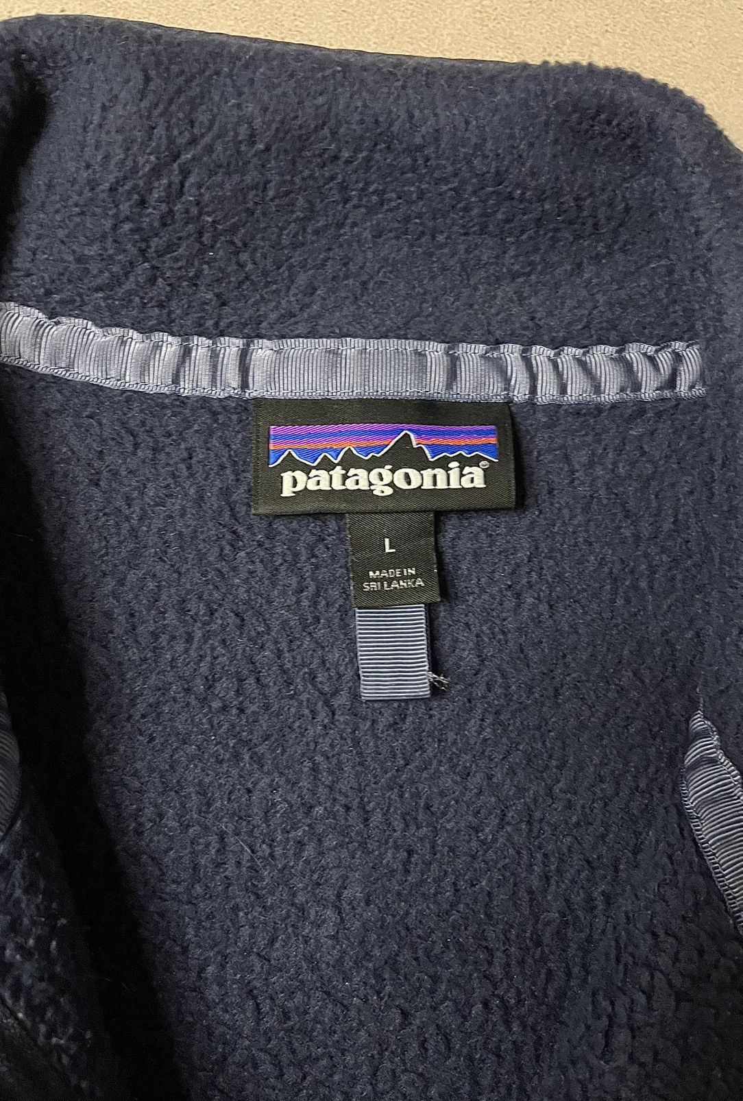 Patagonia × Vintage Patagonia Retro Pile Fleece Marsupial Pullover Natural Size US L / EU 52-54 / 3 - 3 Thumbnail
