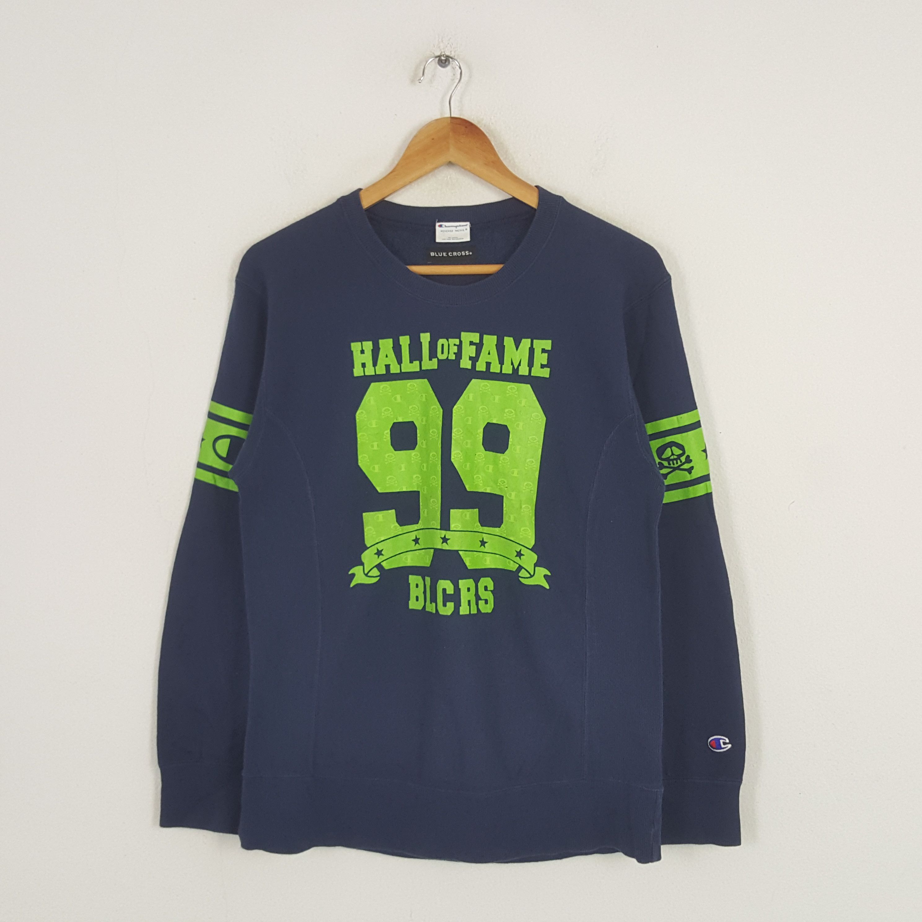 Champion × Vintage Vintage Champion X Blue Cross Healthcare Sweatshirt C279N15 Size US S / EU 44-46 / 1 - 1 Thumbnail