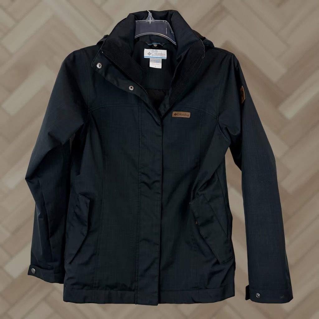 Vintage Columbia Jacket Mens Small Hooded Black Interchange Read Size US S / EU 44-46 / 1 - 1 Thumbnail
