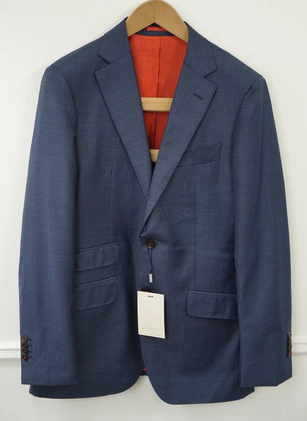 Men Suitsupply Blazer Sienna Ticket Pocket Pure Wool UK/US38