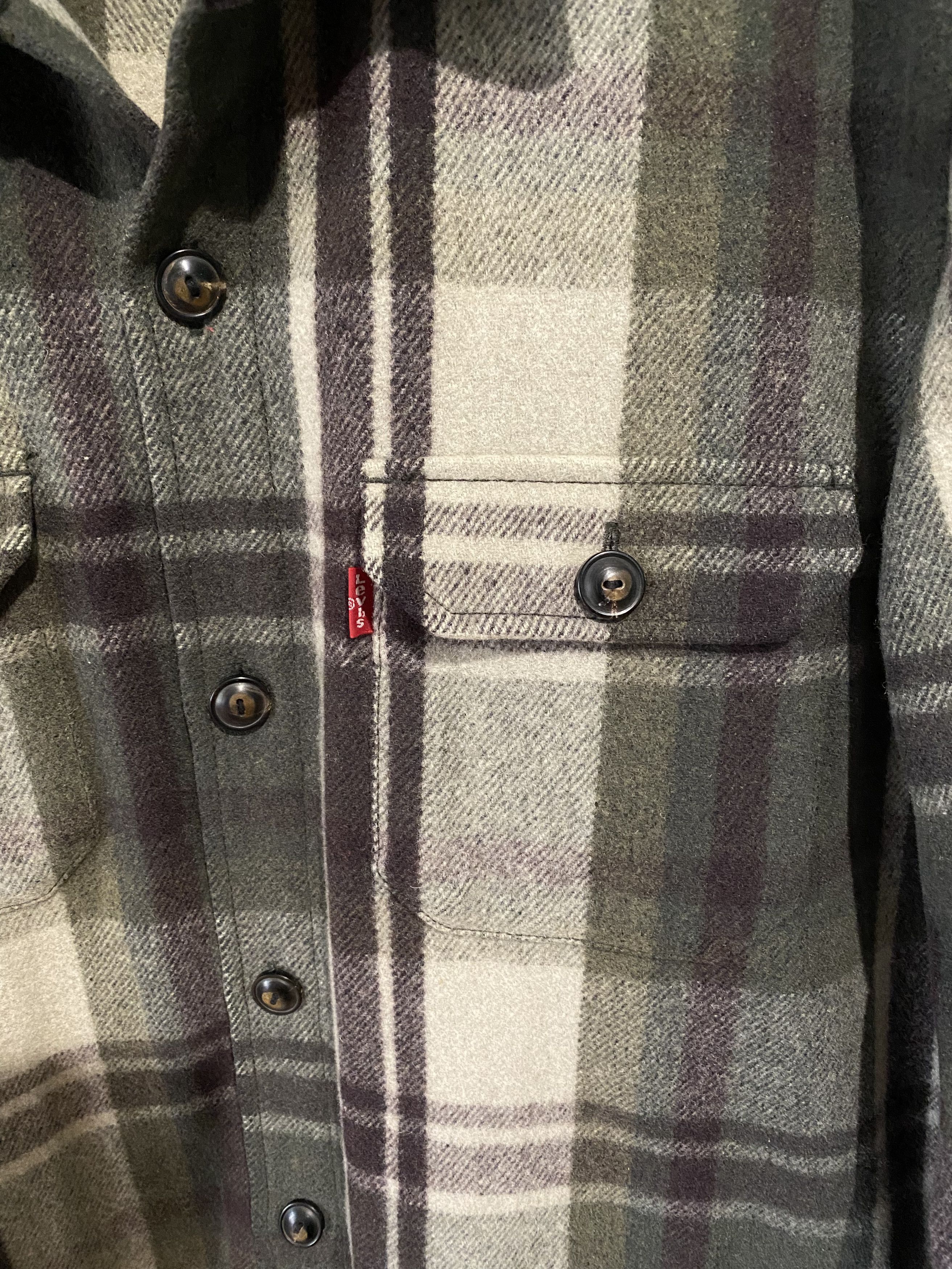 Levi's Levi's Wool Overshirt Size US M / EU 48-50 / 2 - 2 Thumbnail