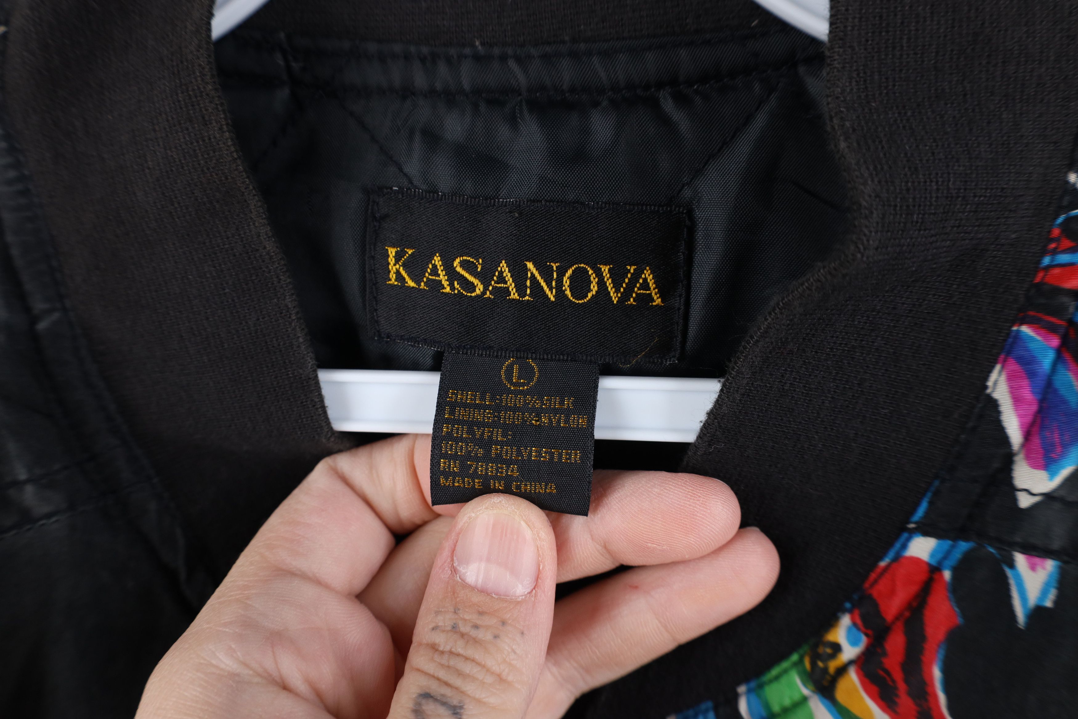 Vintage Vintage 90s Streetwear Rainbow Zebra Full Zip Bomber Jacket Size L / US 10 / IT 46 - 7 Thumbnail