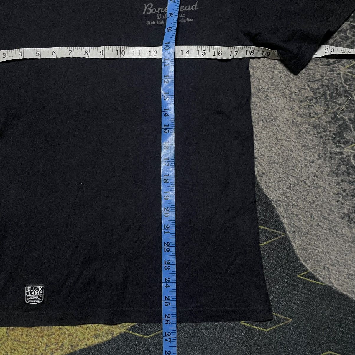 Band Tees × Vintage 💥BlackFlame Bonehead Dub Music Backhit Tees Size US S / EU 44-46 / 1 - 5 Thumbnail