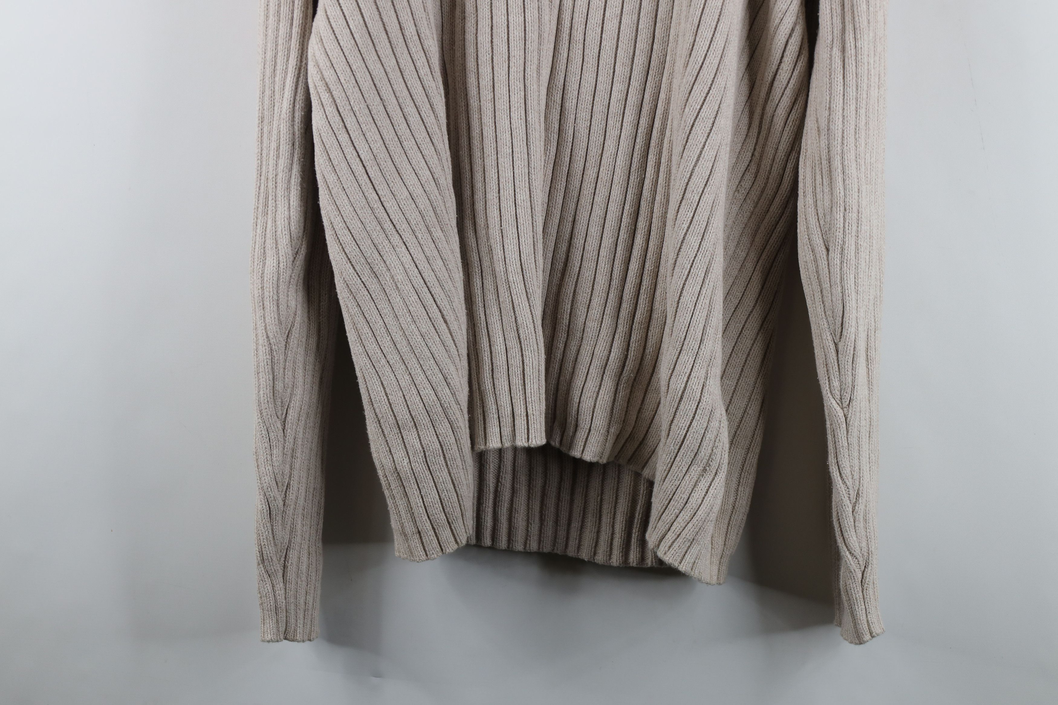 Vintage Vintage 90s Streetwear Heavyweight Ribbed Knit Sweater Size US L / EU 52-54 / 3 - 8 Thumbnail