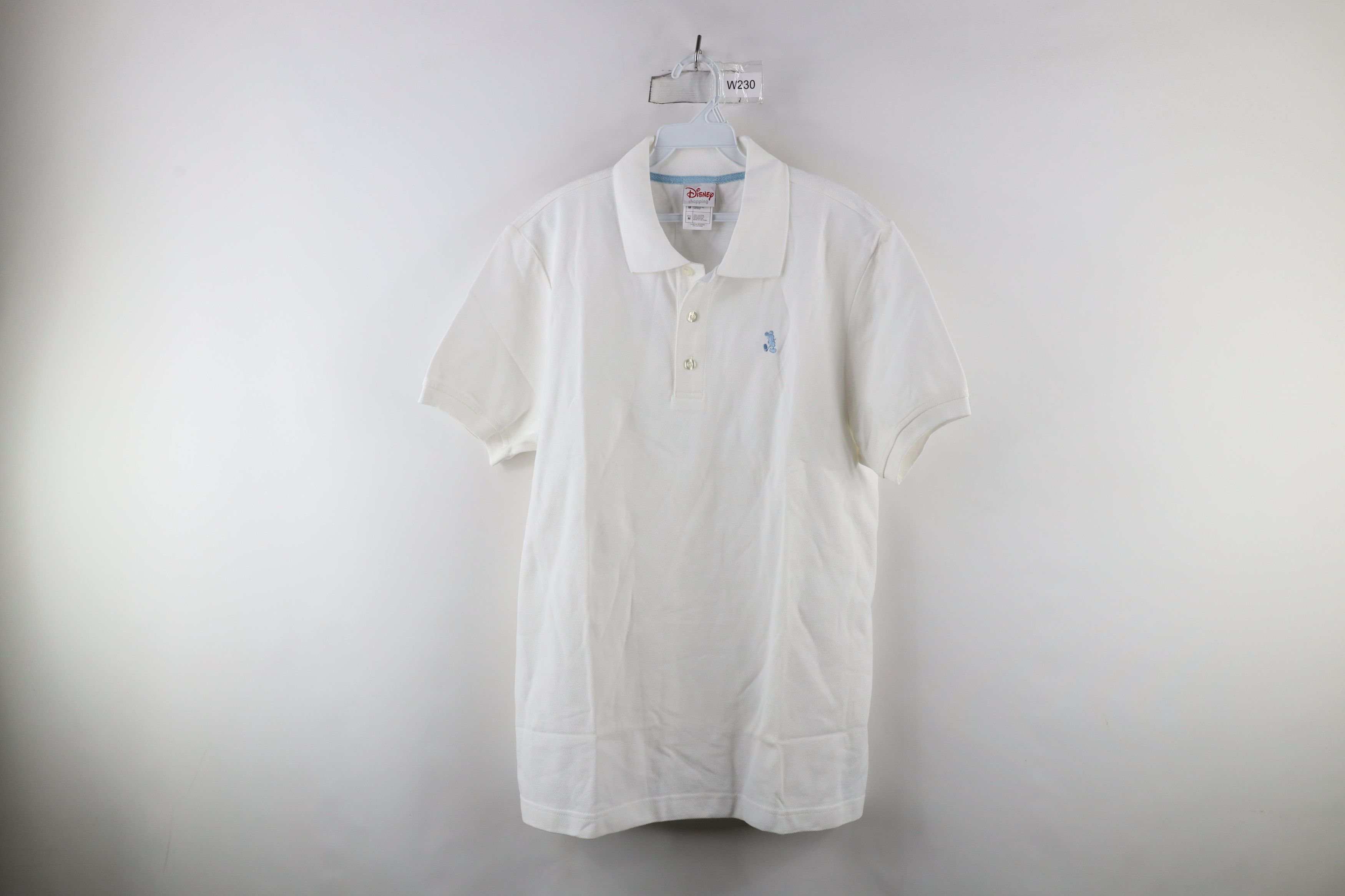 Disney × Vintage Vintage 90s Disney Mickey Mouse Pique Cotton Golf Polo Shirt Size US M / EU 48-50 / 2 - 1 Thumbnail