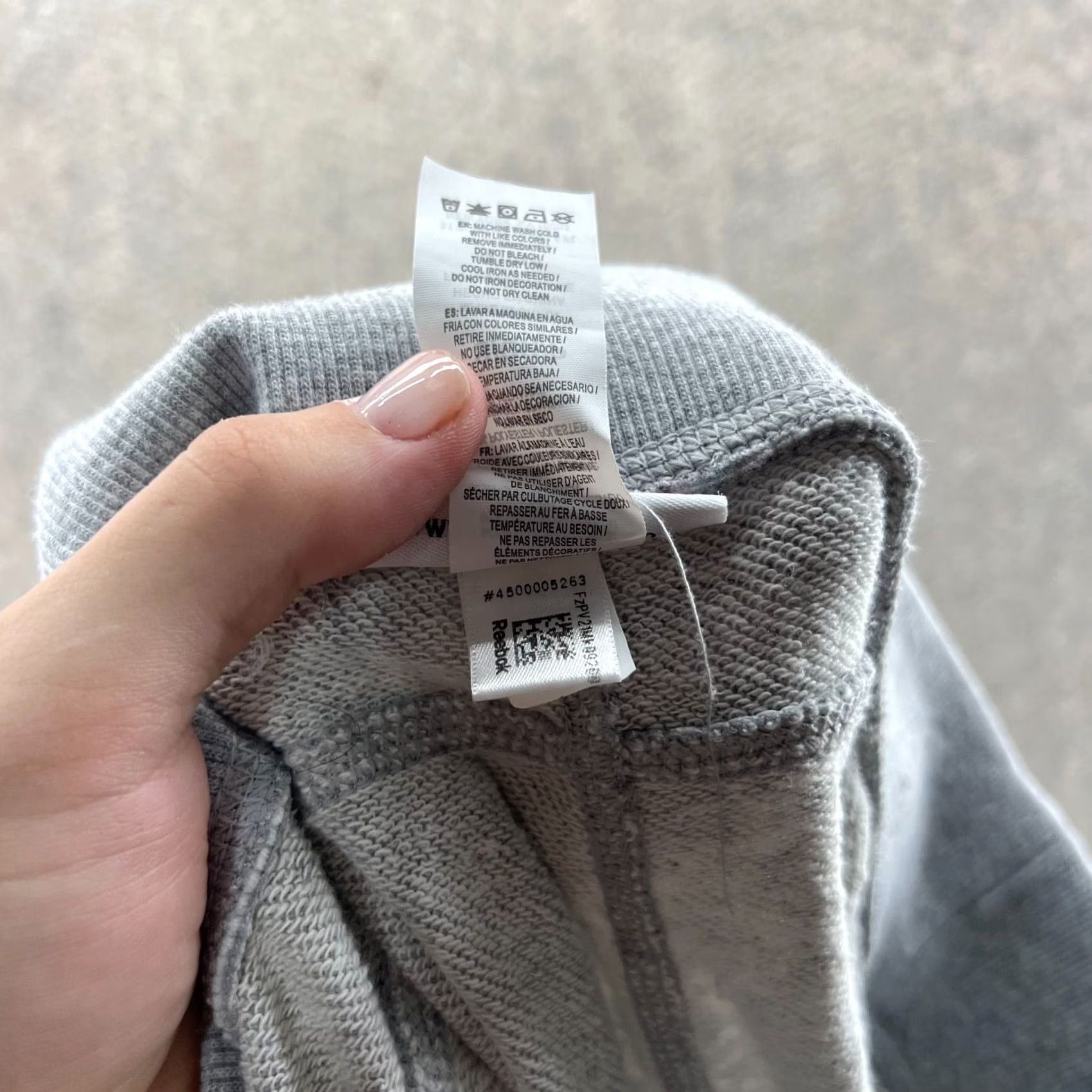 Reebok Reebok Pants Womens Small Gray Athletic Sweatpants Tapered Jogger Drawstring Inseam 25 in Size S Size 24" / US 00 / IT 34 - 3 Thumbnail