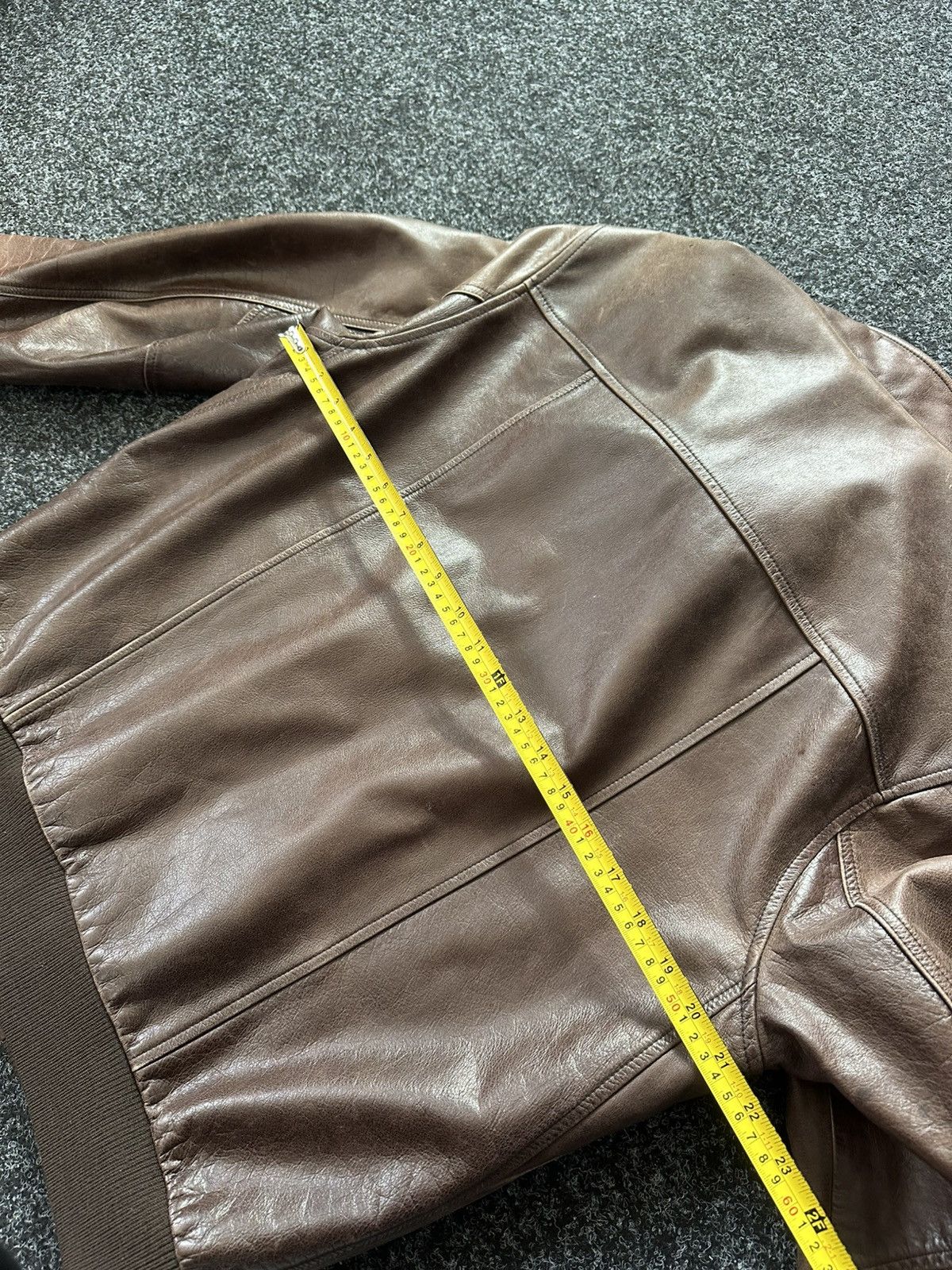 If Six Was Nine × Leather 🚨Vintage 90s Leather Biker Jacket-West Style Maison Margiela Size US M / EU 48-50 / 2 - 11 Thumbnail