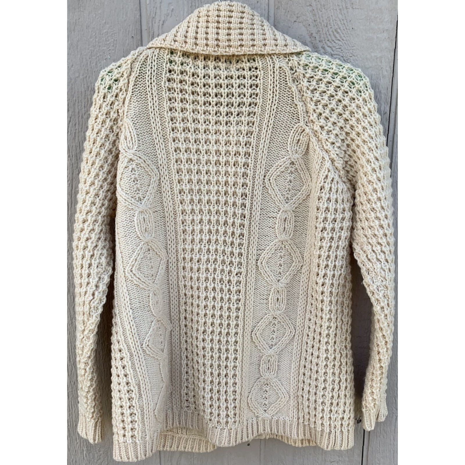 Gap VINTAGE Purple Heather hand loomed sweater Gap of Dunloe Industries 42 Size M / US 6-8 / IT 42-44 - 4 Thumbnail