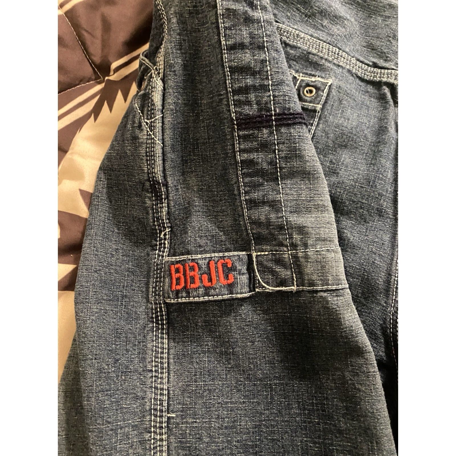 Bugle Boy VINTAGE Bugle Boy 77 Denim Short Baggy Streetwear JNCO style Men’s 34 Size US 34 / EU 50 - 6 Thumbnail