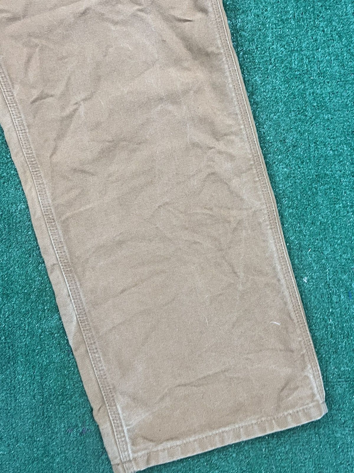 Carhartt Vintage Y2k Carhartt B11 BRN Duck Canvas Pants Size 38 - 4 Thumbnail