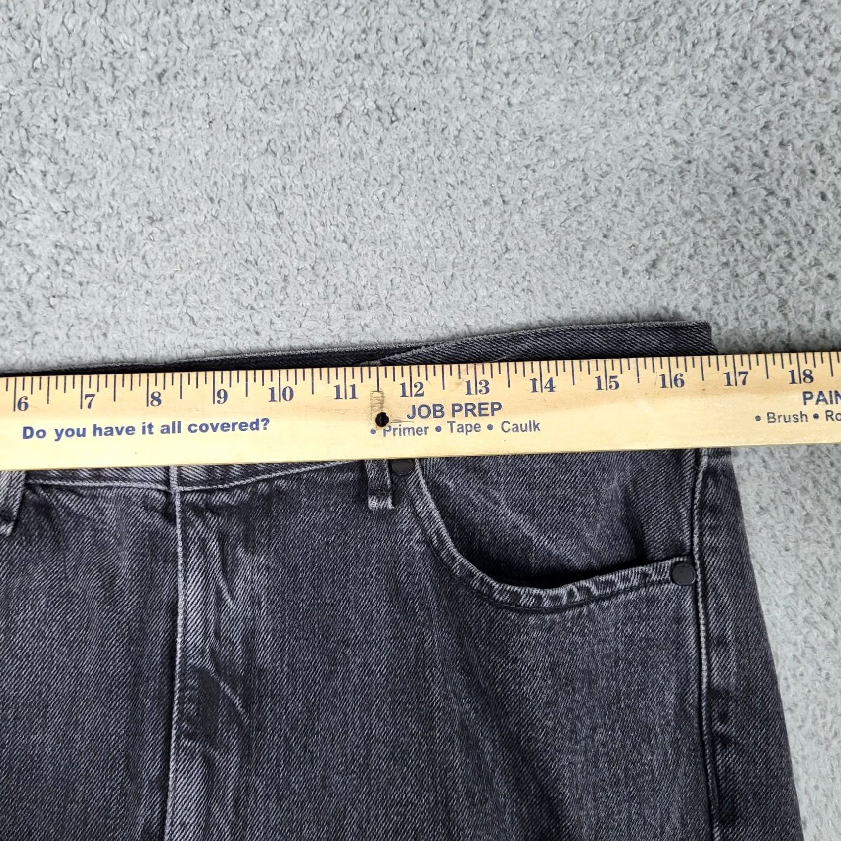 Rag & Bone Rag & Bone DYLAN Grey Kuro Cotton High Waist Crop Kick Flare Jeans Sz 31 NEW Woman Regular Denim Grey/Gray Cotton Jeans Size 24" / US 00 / IT 34 - 7 Thumbnail