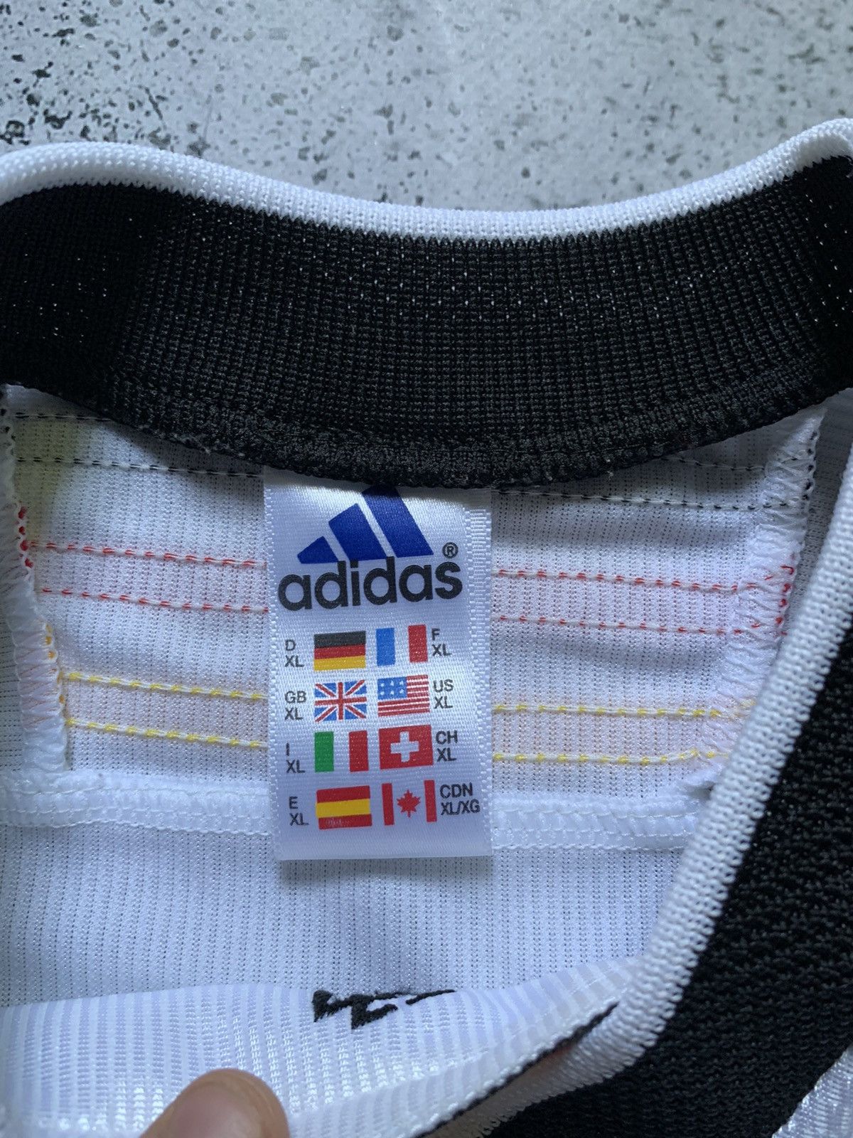 Adidas RARE🔥 1998/99 Adidas Germany Soccer Jersey Vintage T-shirt Size US XL / EU 56 / 4 - 7 Thumbnail