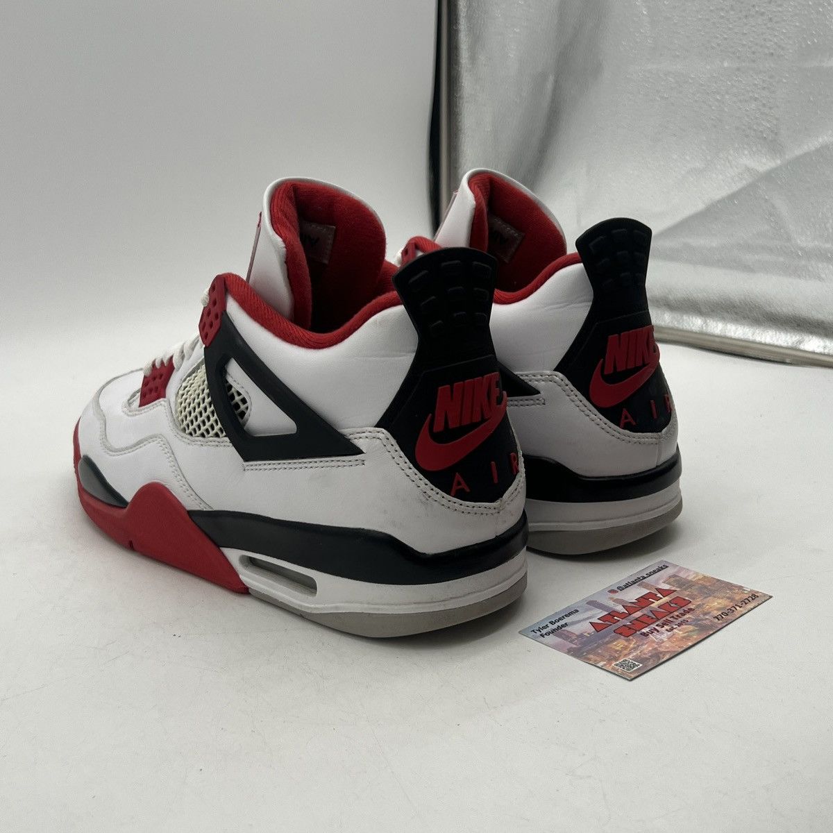 Jordan Brand Air Jordan 4 fire red Size US 9.5 / EU 42-43 - 4 Thumbnail