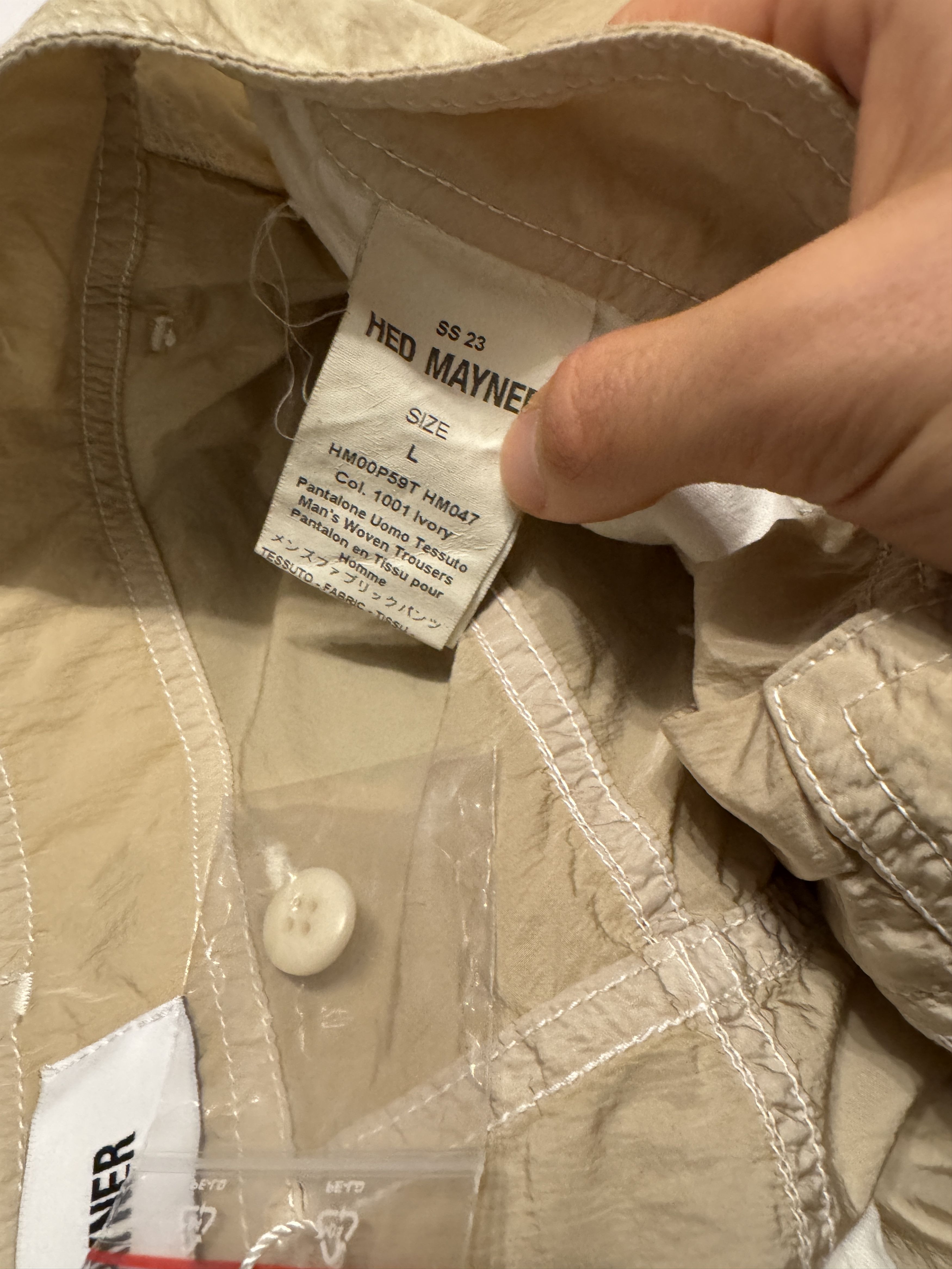 Hed Mayner Hed Mayner SS23 Huge Cargo Size US 34 / EU 50 - 6 Thumbnail