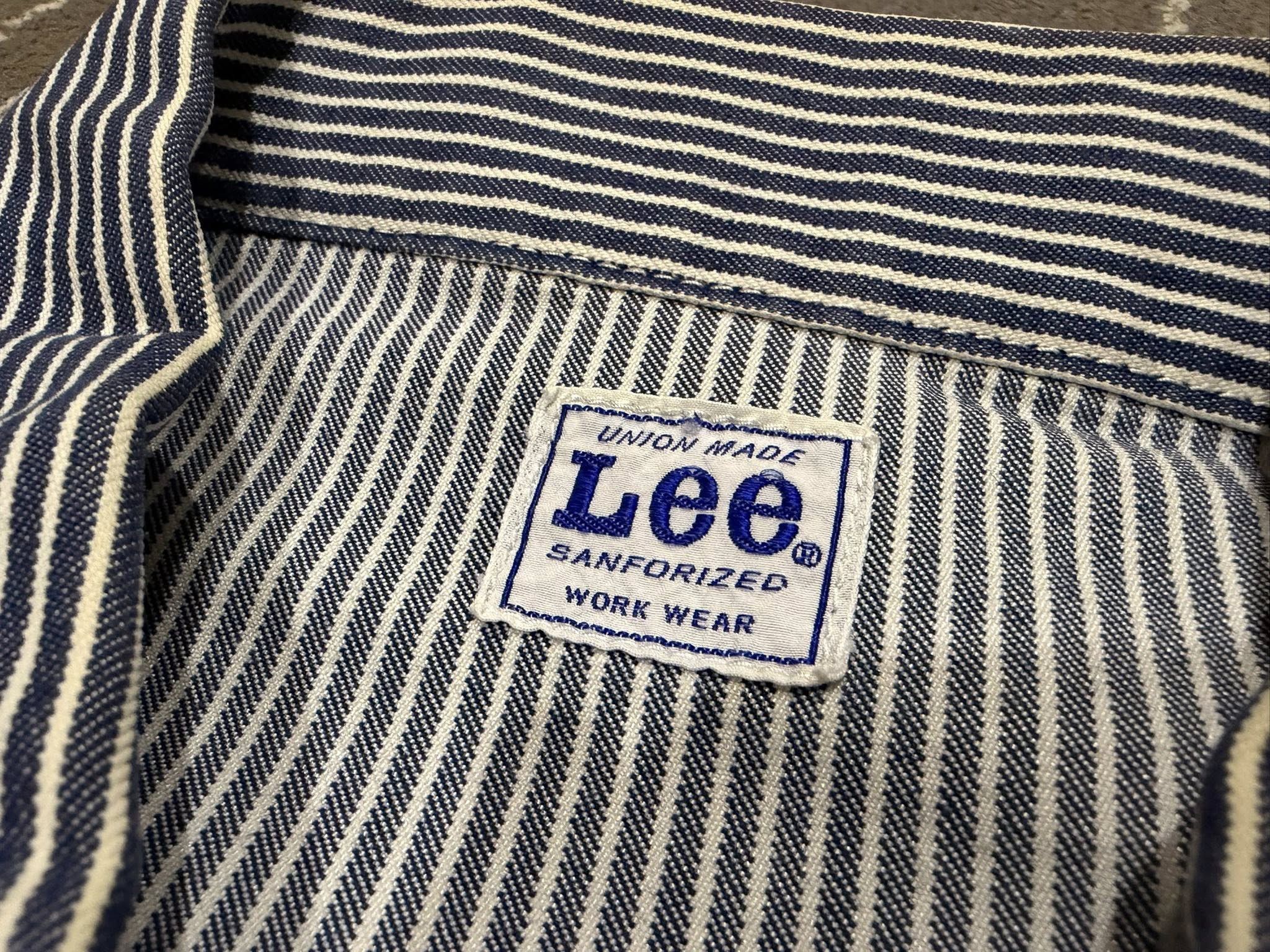 Lee Lee sanfortized union made hickory M 3331 Size US M / EU 48-50 / 2 - 14 Thumbnail