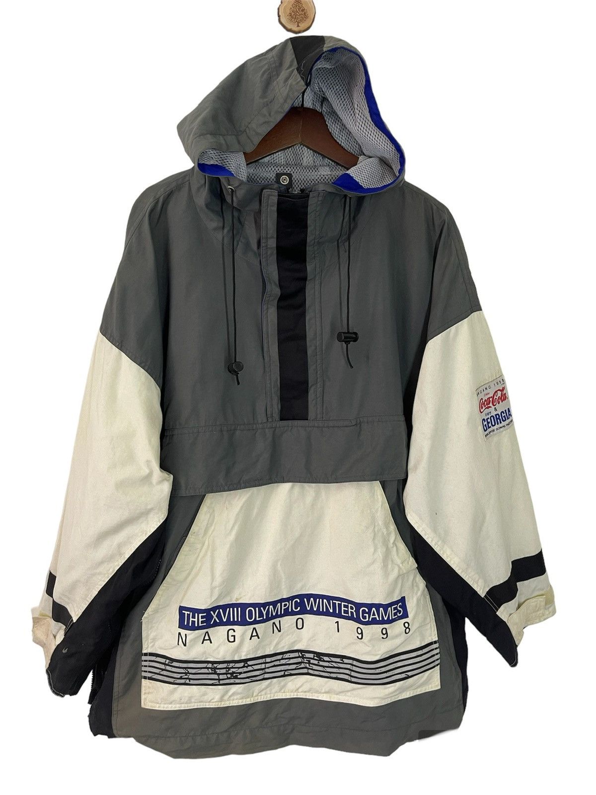 USA Olympics VINTAGE THE XVIII OLYMPIC WINTER GAMES NAGANO 1998 Size US L / EU 52-54 / 3 - 1 Thumbnail